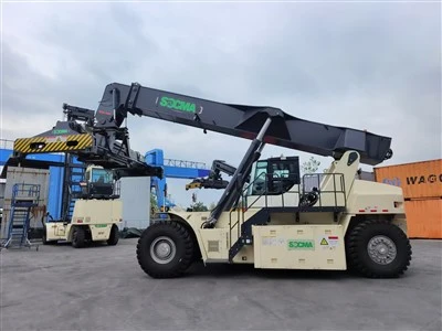 Socma Electric 45T Container Reach Stacker per la porta