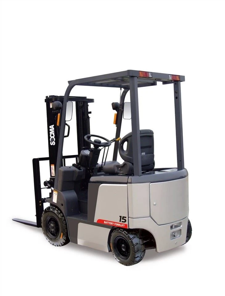 1.5 Ton Electric Forklift Truck For Warehouse Indoor Service
