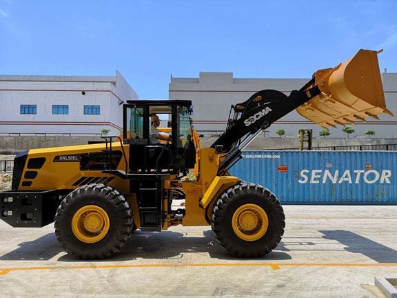Pala gommata elettrica 5 ton