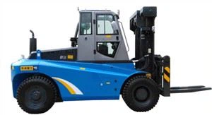 Carrello elevatore controbilanciato diesel da 12 tonnellate