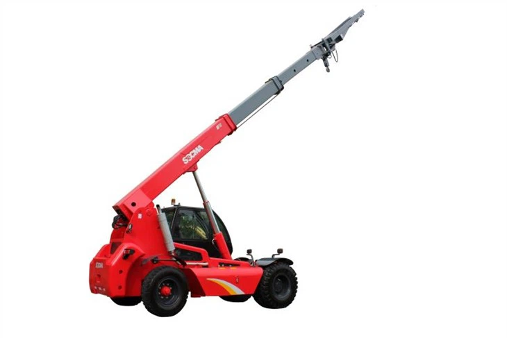 Carrello elevatore telescopico a gru da 11 tonnellate