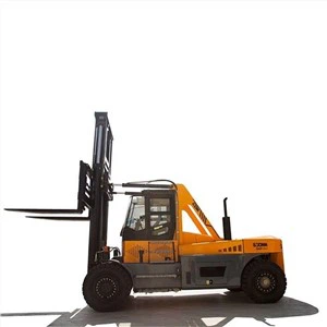 Carrello elevatore diesel da 28 tonnellate con ram in acciaio