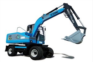 Escavatore gommato elettrico SOCMA 0 Emissione di carbonio 8 tonnellate di macchine edili