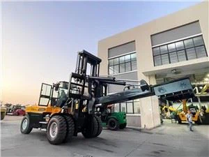 Carrello elevatore da 25 tonnellate con carrello elevatore