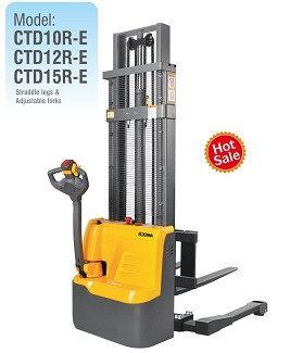 Impilatore walkie elettrico da 1,2 tonnellate e 1,2 tonnellate